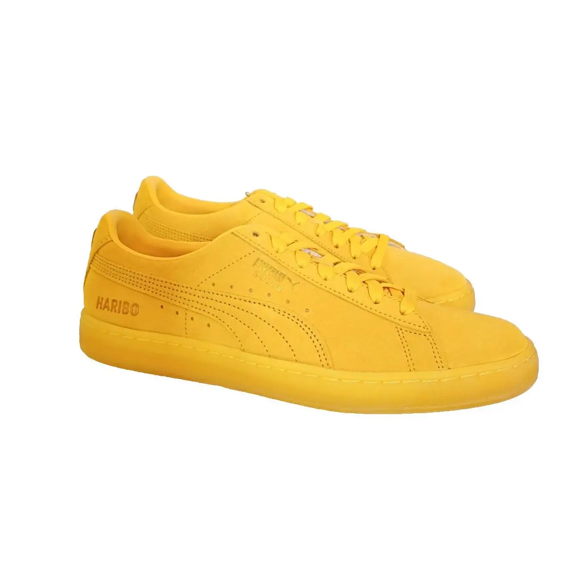 Puma Haribo Suede FL Yellow 382562-01 Size 10