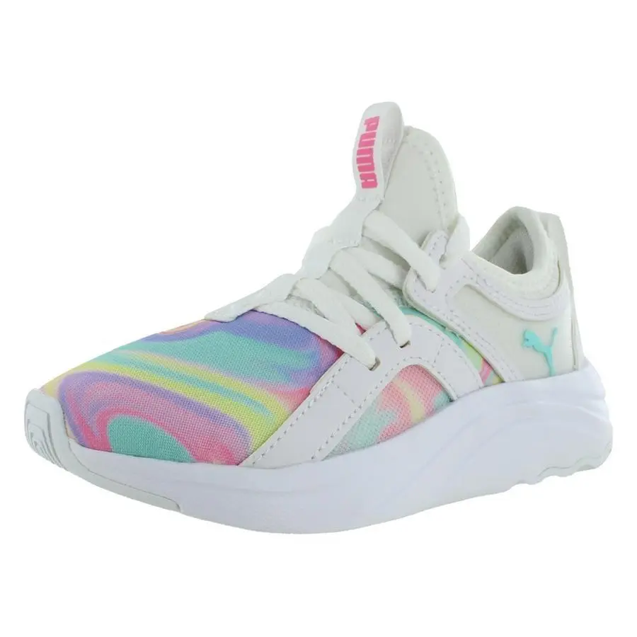 Puma shoes - 37686201 - 37686201 - White/Island/Pink Glim, Main: Multi-Colored (UPC: 195100804174) 3