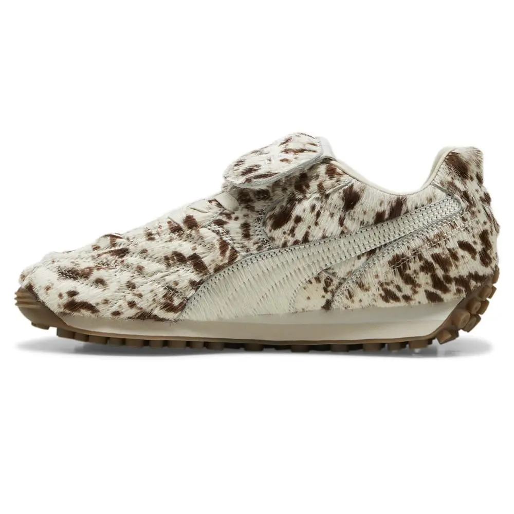 Puma shoes - PUMA Fenty X  Avanti Pony Hair Lace Up - 39981501 - Brown, Off White (UPC: 197646904301) 1