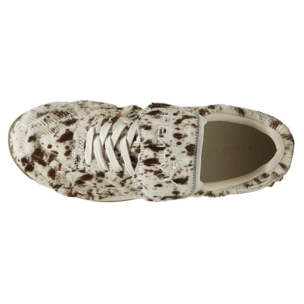 Puma shoes - PUMA Fenty X  Avanti Pony Hair Lace Up - 39981501 - Brown, Off White (UPC: 197646904301) 2
