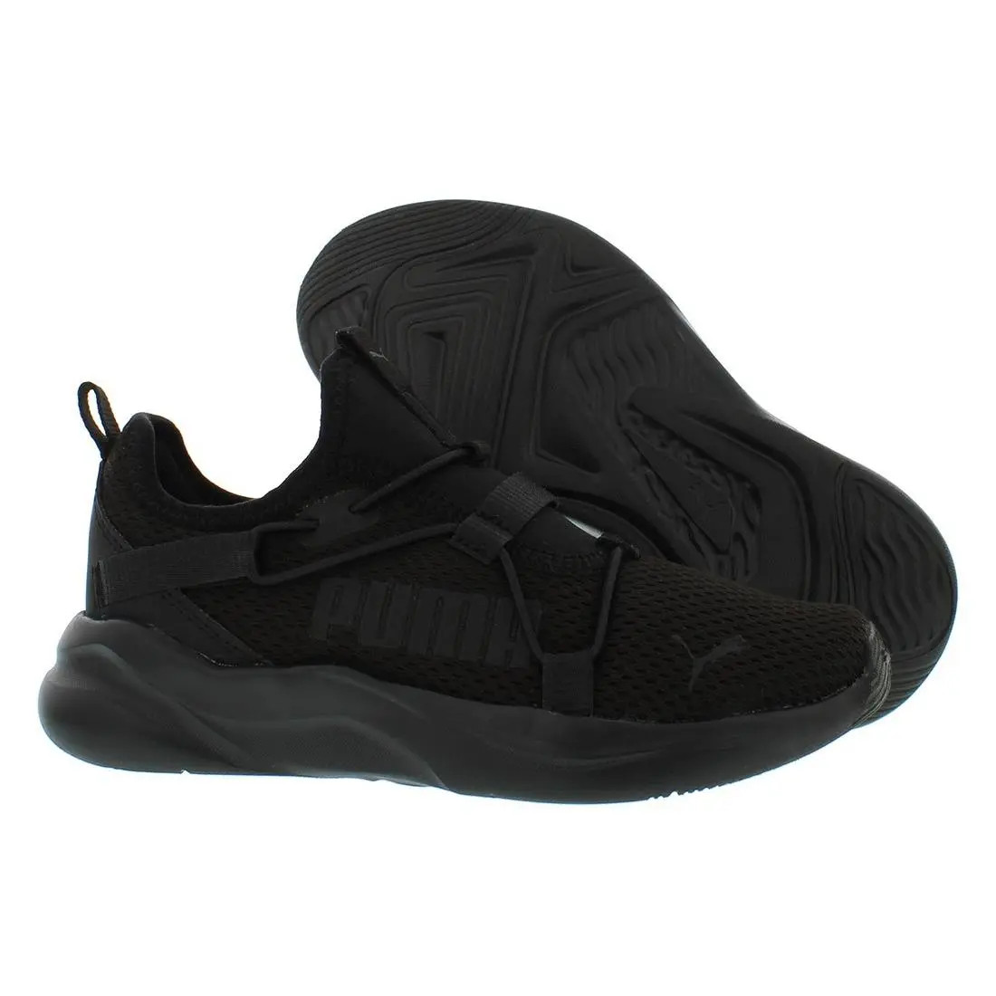 Rift Slip On PS Boys Shoes Size 11 Color:  Black/puma Black/puma Black by Puma