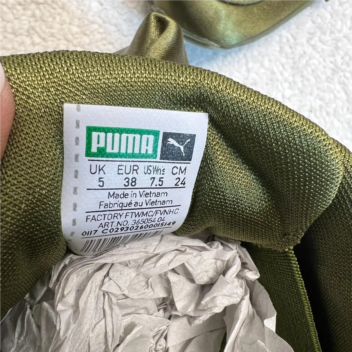 Puma shoes - PUMA Fenty - Fenty - Green 8