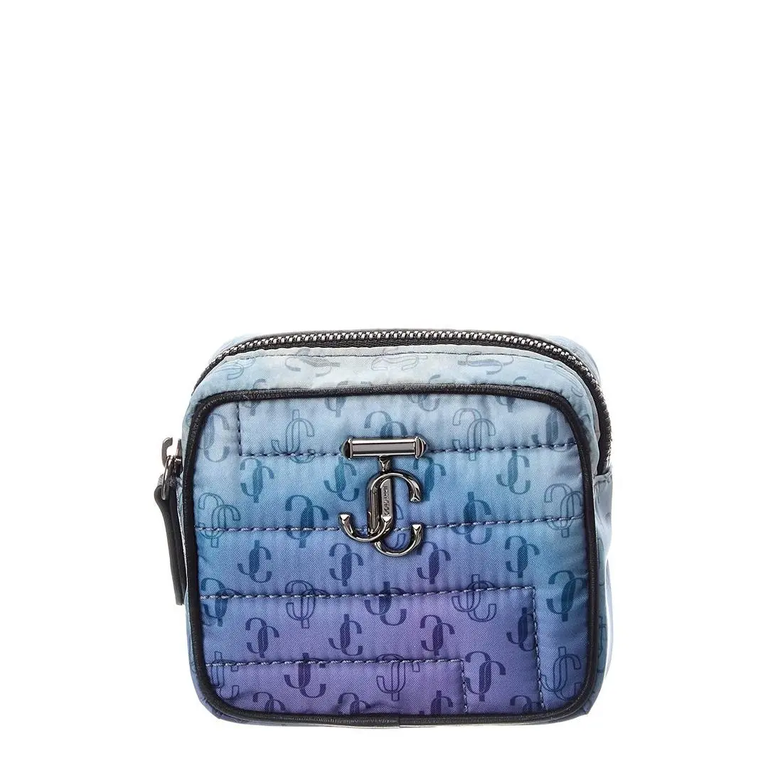 Jimmy Choo Nylon Wrist Bag Women`s Blue