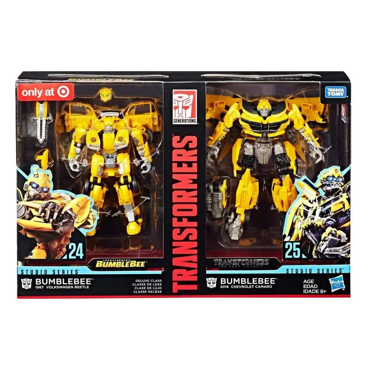 Transformers Studio Series Deluxe Bumblebee 24 Volkswagen +25 Chevrolet