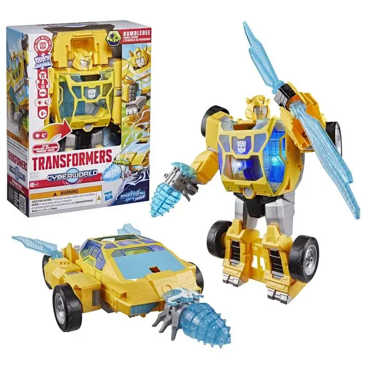 Transformers Cyberworld Energon Surge Power Spark Bumblebee 260715