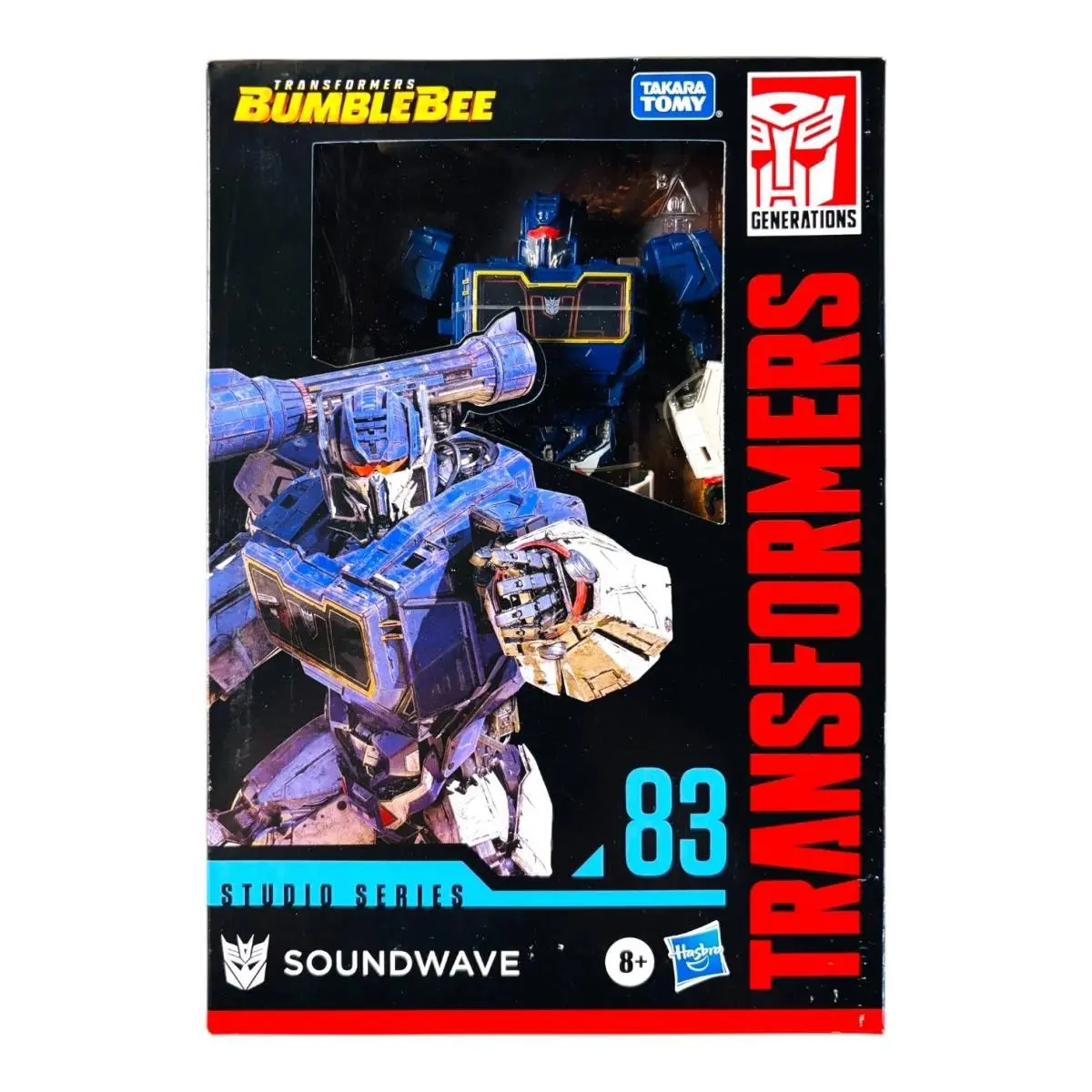 Transformers Studio Series 83 Soundwave Bumblebee Movie Takara Tomy