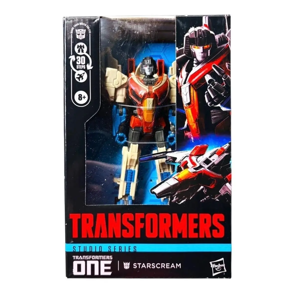 Transformers One Studio Series Starscream Deluxe Class Figure Toy