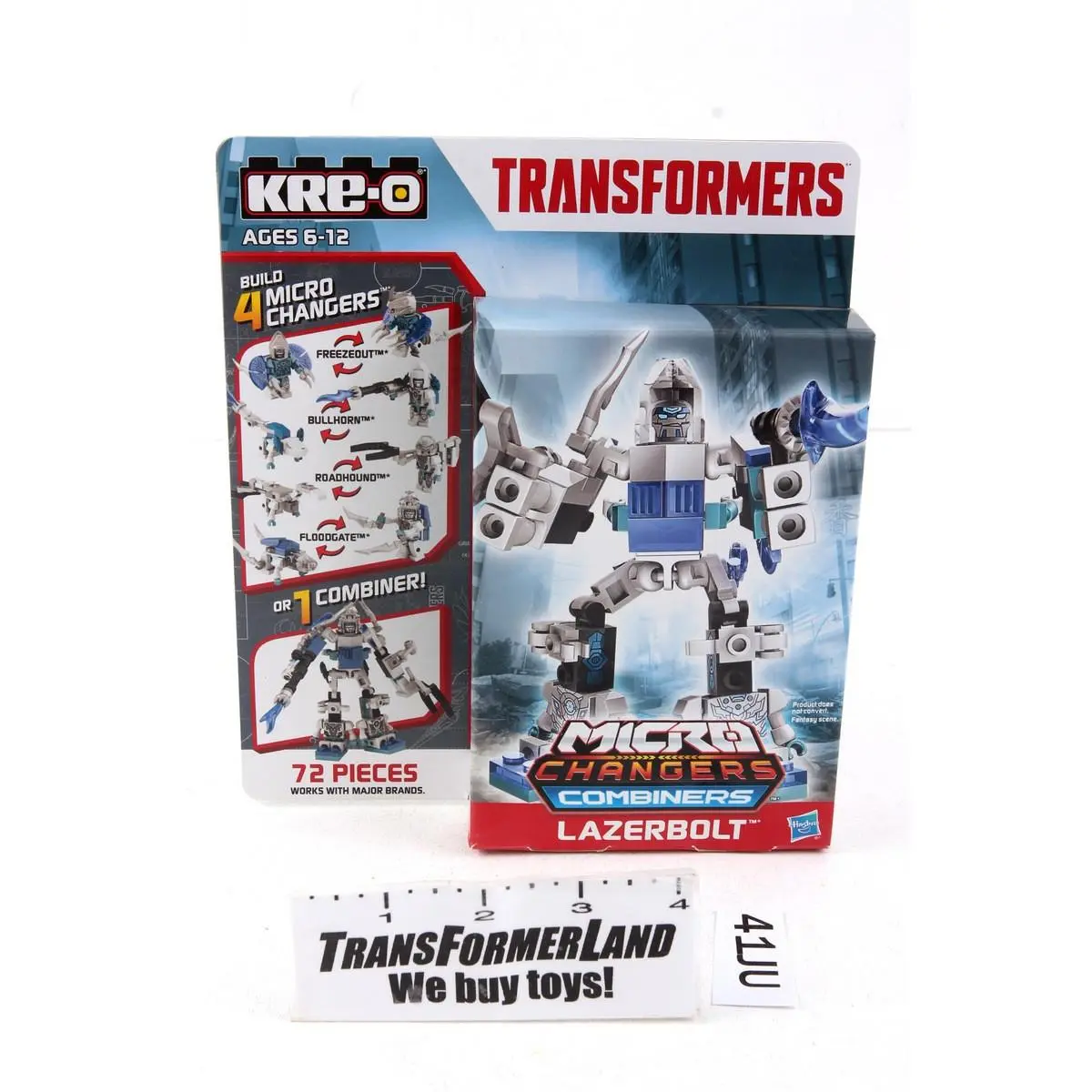 Transformers Kre-o Micro Changer Combiners Aoe Lazerbolt Misb Mosc