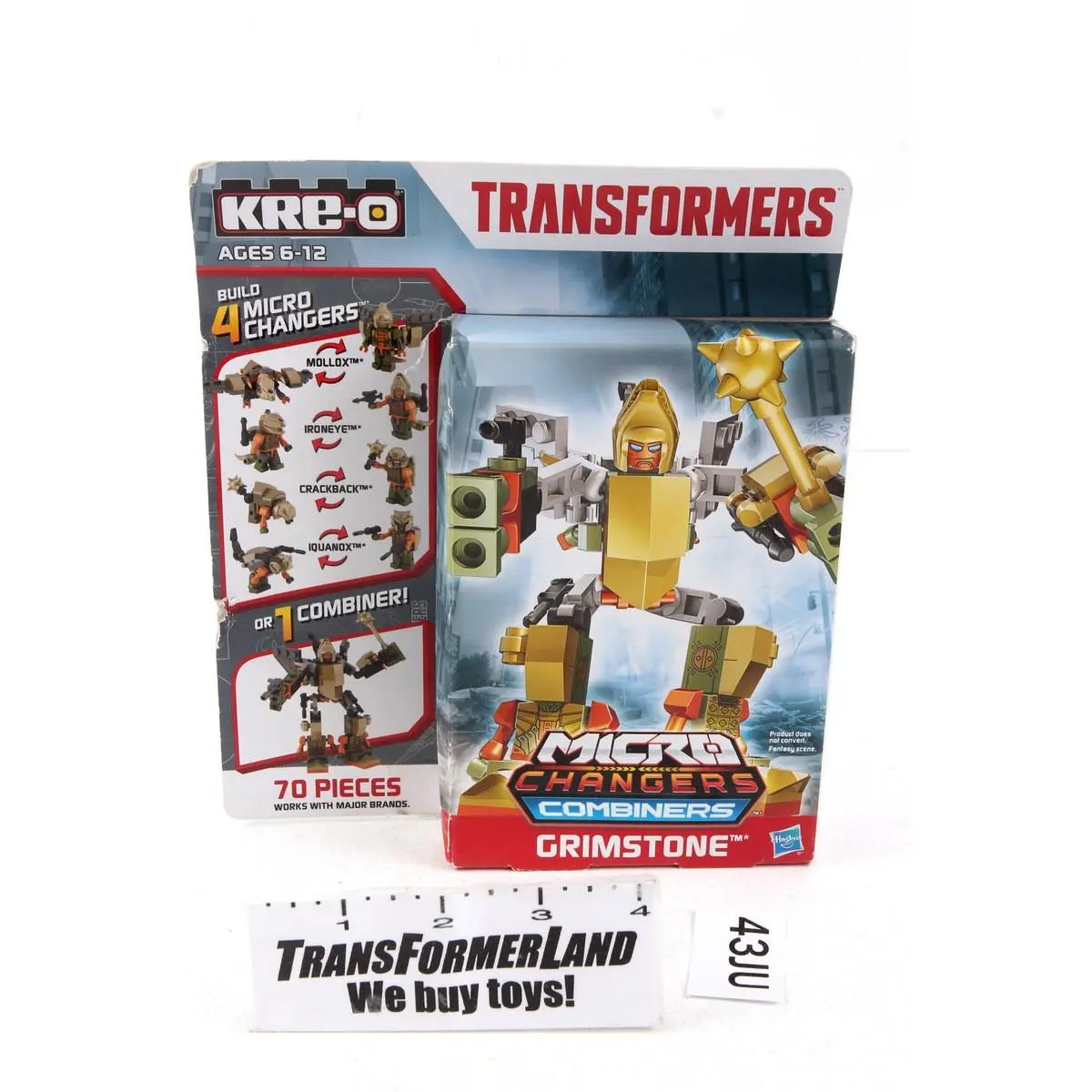 Transformers Kre-o Micro Changer Combiners Aoe Grimstone Misb Mosc