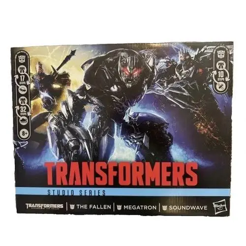 Transformers Studio Series Rotf The Fallen Megatron Soundwave 3-Pack