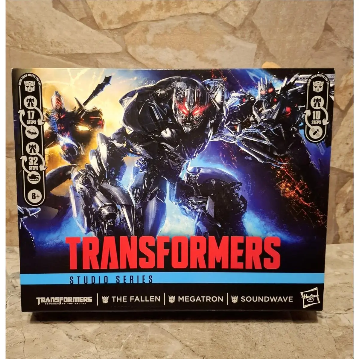 Transformers Revenge of The Fallen Studio Series Megatron Soundwave 3 Pack