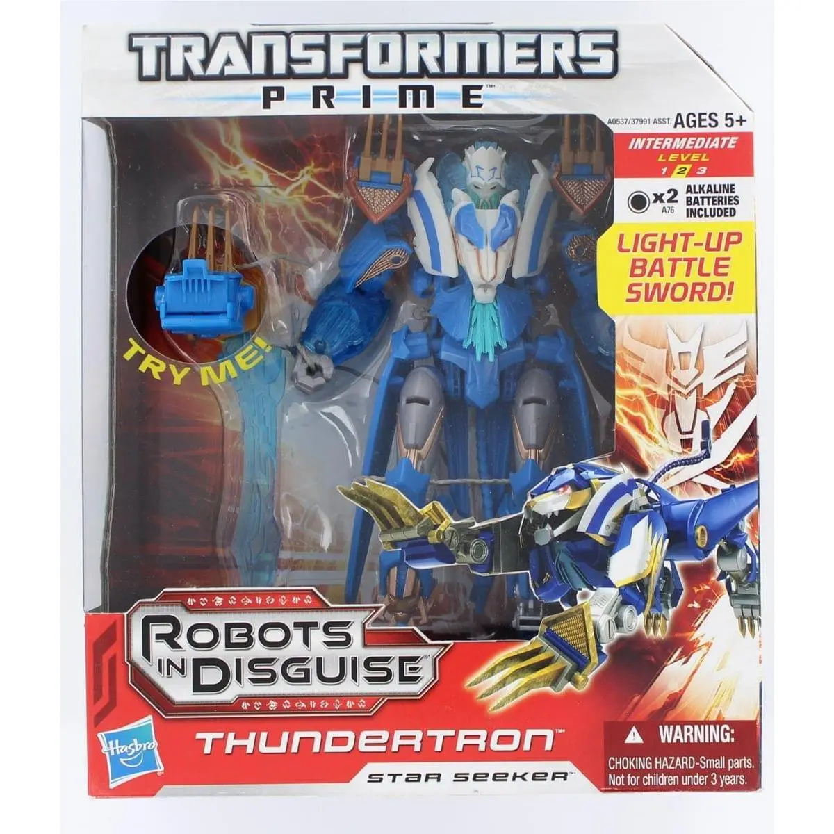 Transformers Prime Voyager Powerizers Thundertron