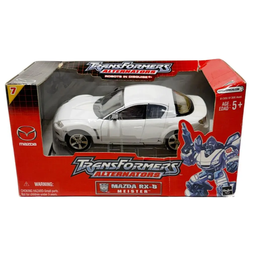 Transformers Alternators – Meister Figure Mazda RX-8 – Vintage Misb 2004 Hasbro
