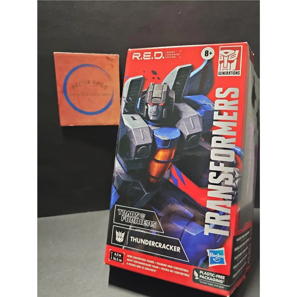 Transformers Red Thundercracker Action Figure Hasbro Non Converting 6 Nisb