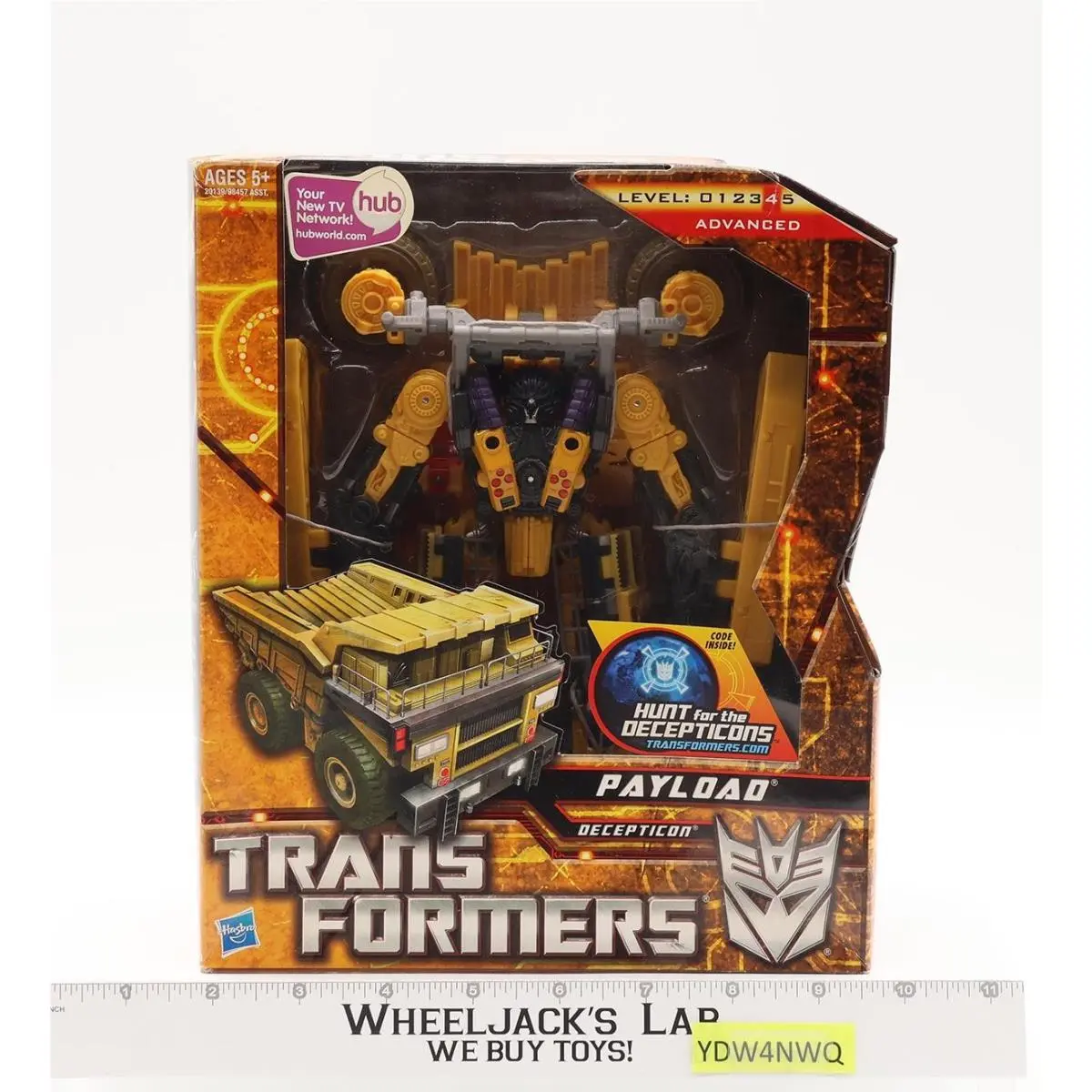 Payload Transformers Hftd 2009 Hasbro Action Figure Msib