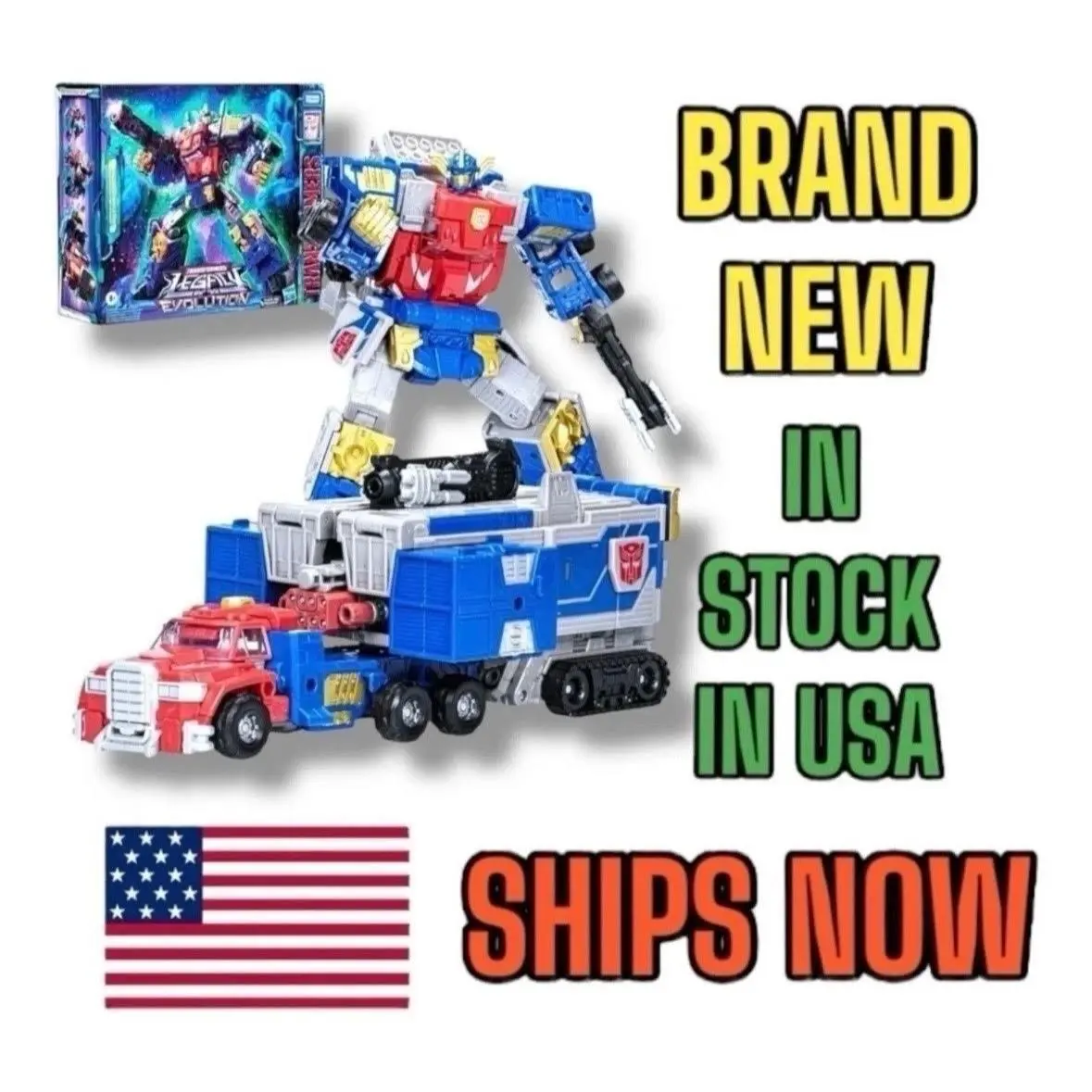 Transformers Legacy Evolution Armada Optimus Prime Figure Toy