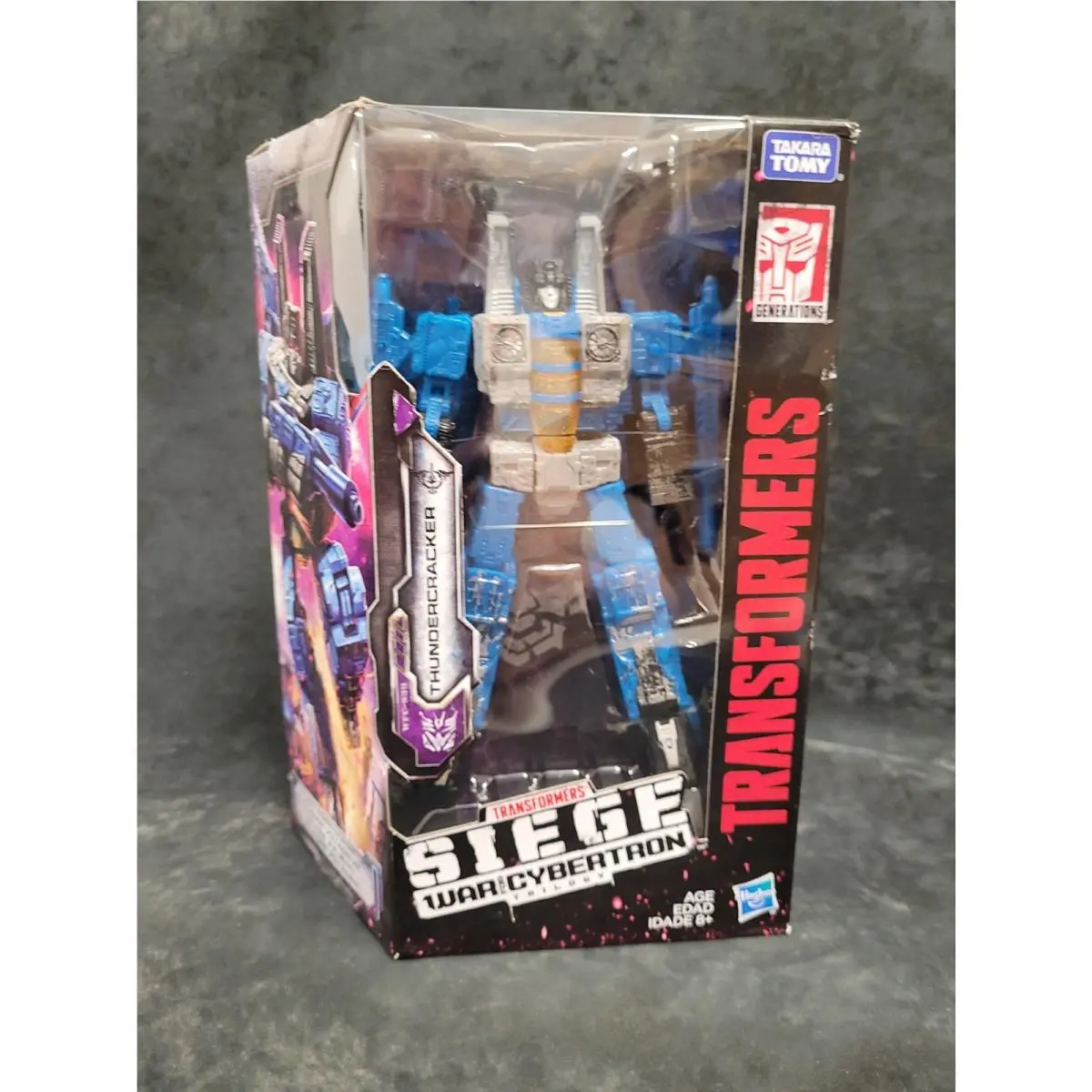 Transformers Siege Thundercracker Wfc Voyager Class Hasbro