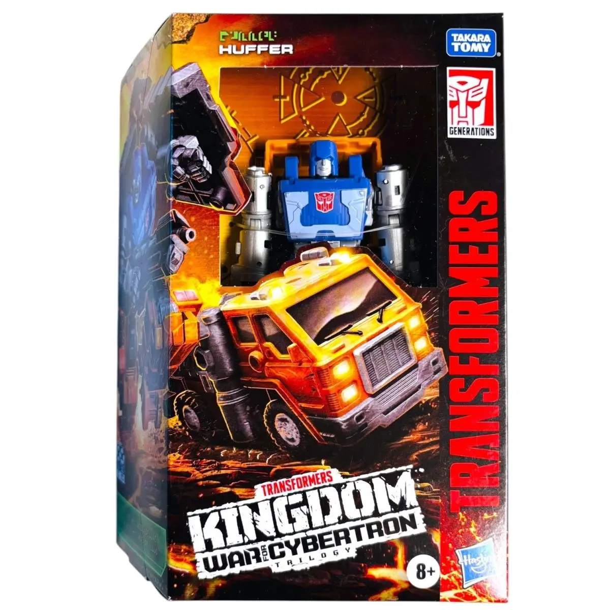 Transformers Kingdom Huffer Deluxe Class War For Cybertron Figure 86 Movie