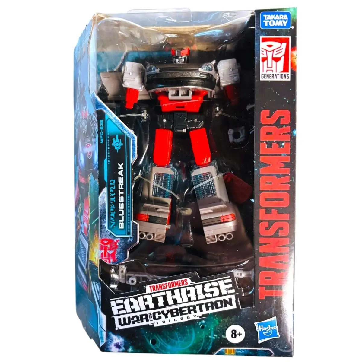 Transformers Earthrise Bluestreak Deluxe War For Cybertron Figure 86 Move