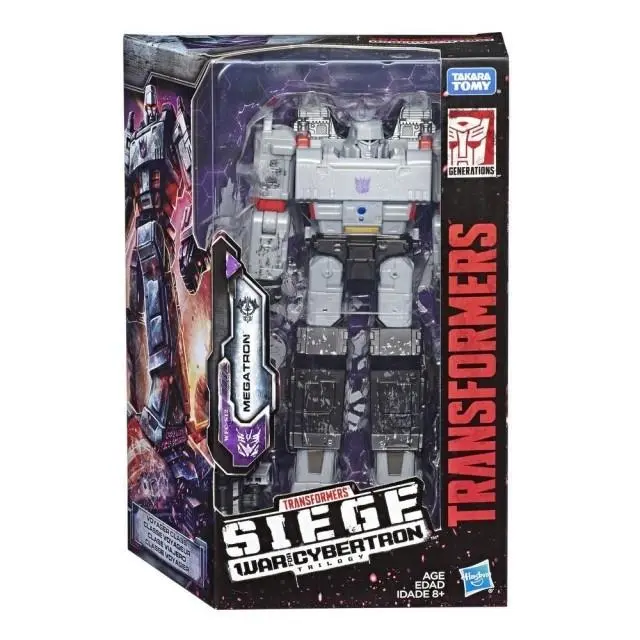 WFC-S12 Megatron Voyager Class Transformers Generations War For Cybertron Siege