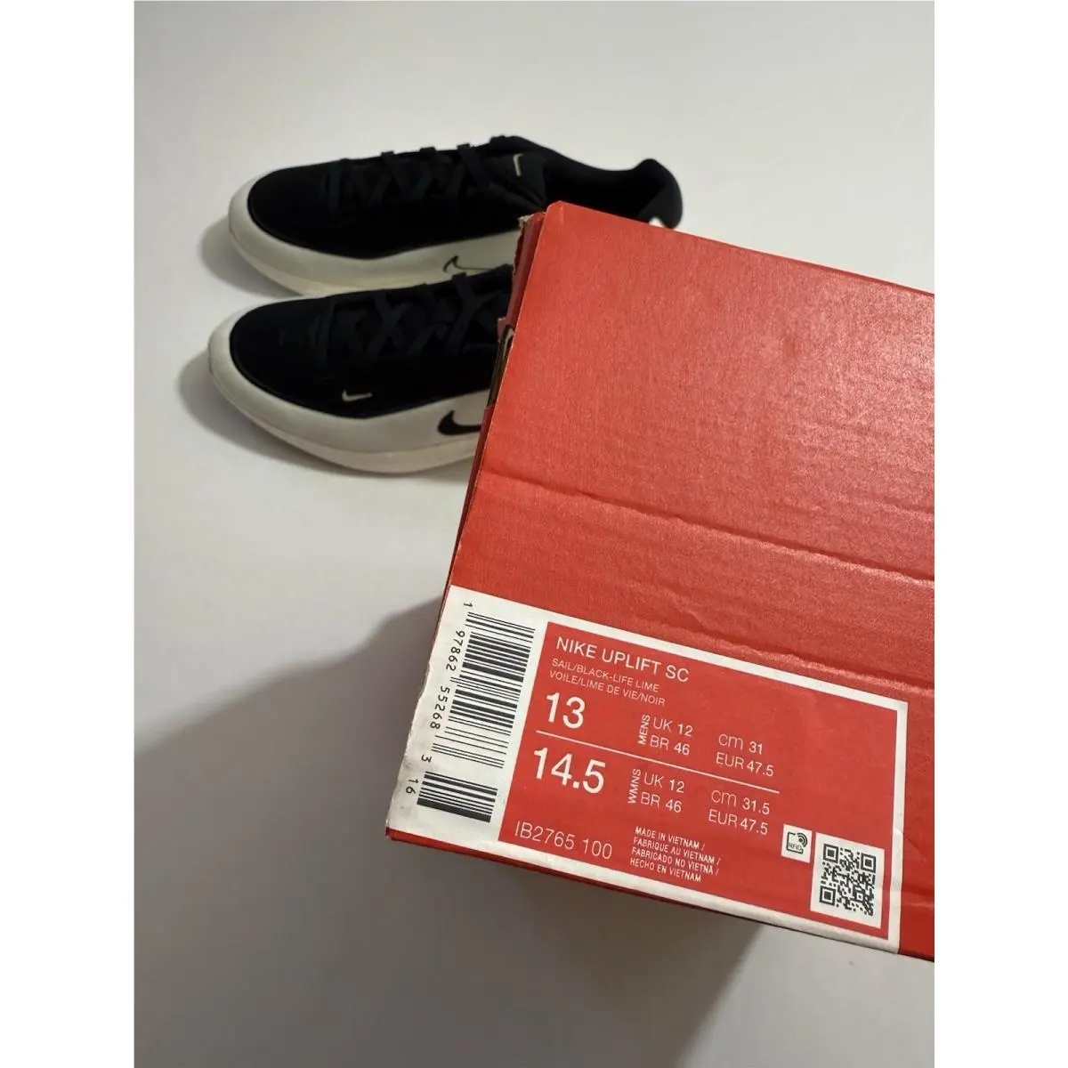 Nike shoes - Nike Uplift SC - Uplift - IB2765-100 - Black (UPC: 0197862552683) 8