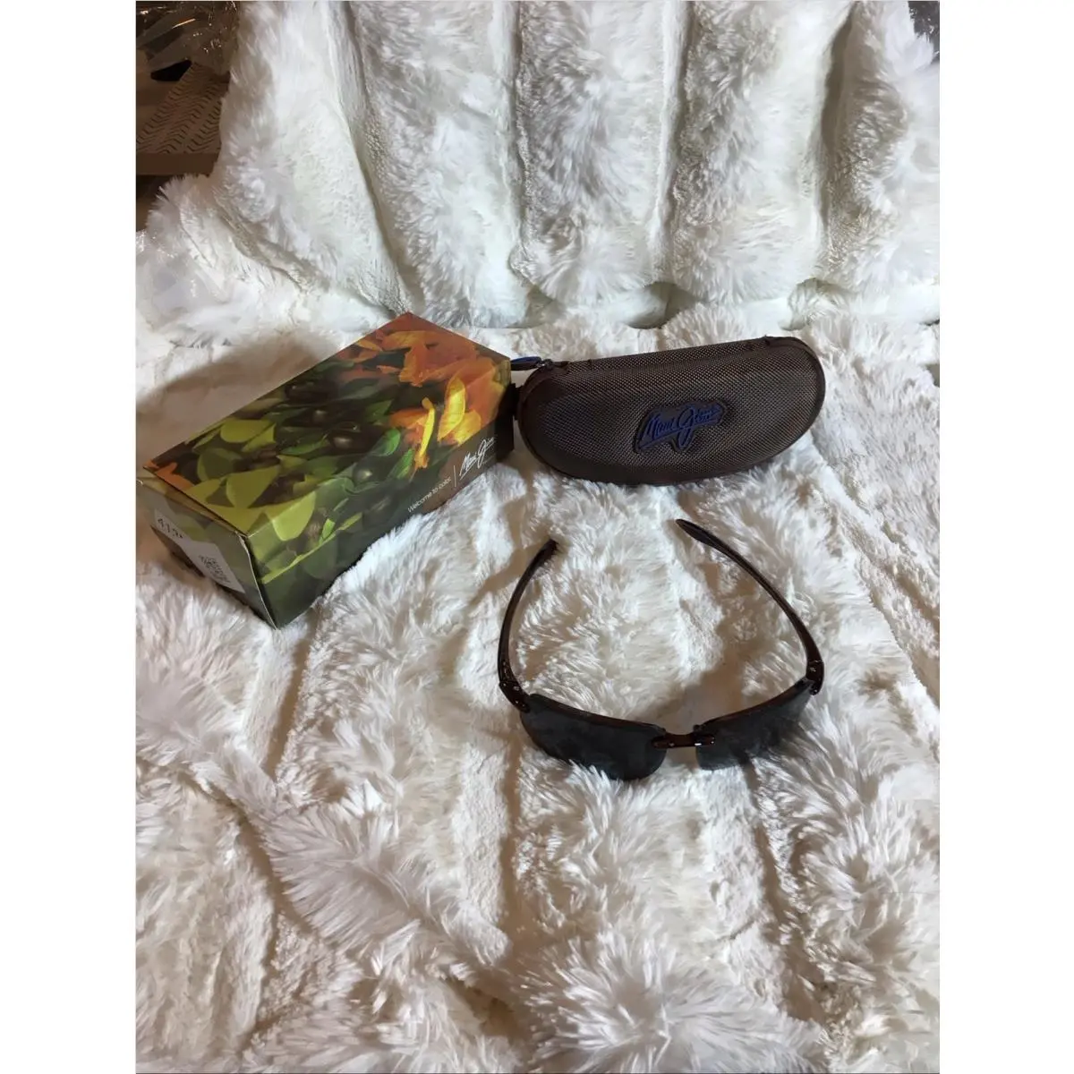 413N-02 Polarized Sport Sunglasses Brown Neutral Grey by Maui Jim
