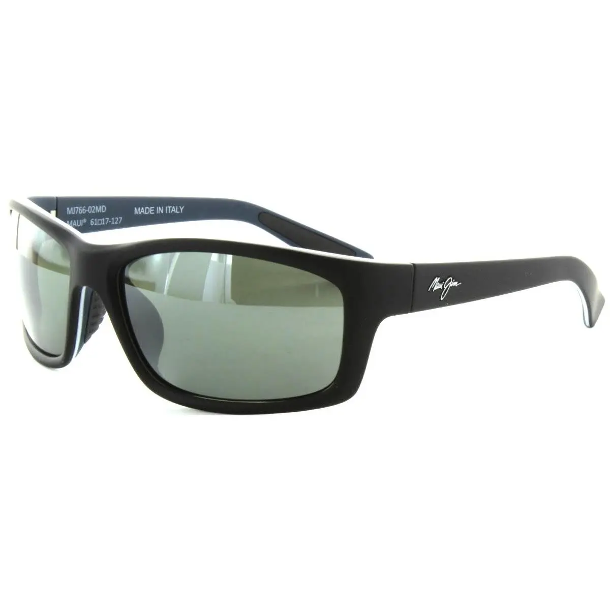 Kanaio Coast 766-02md Polarized Sunglasses Matte Black by Maui Jim