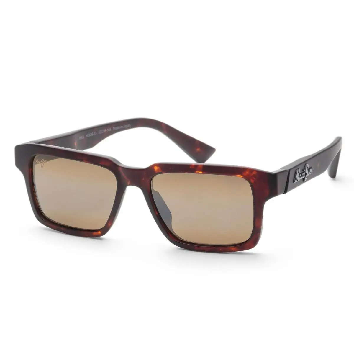 Men`s Kahiko 53mm Havana Polarized Sunglasses MJ0635S-002 by Maui Jim