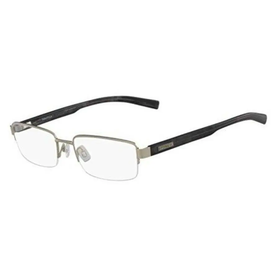 Nautica N7286 717 Matte Gold Eyeglasses 57mm with Case