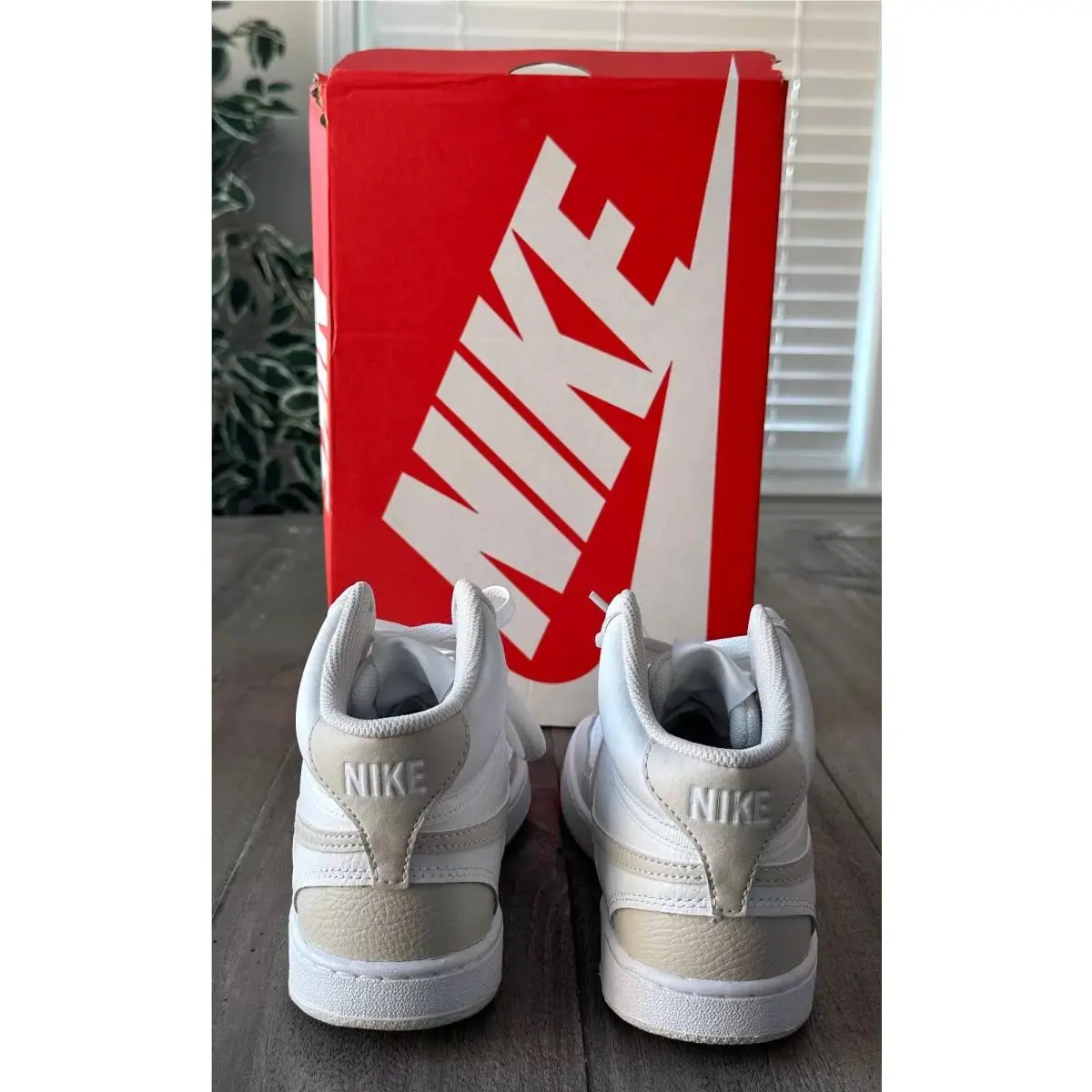 Nike shoes - Nike Court Vision - Court Vision - CD5436-106 - Summit White / LT Orewood Brn (UPC: 0196969284848) 9