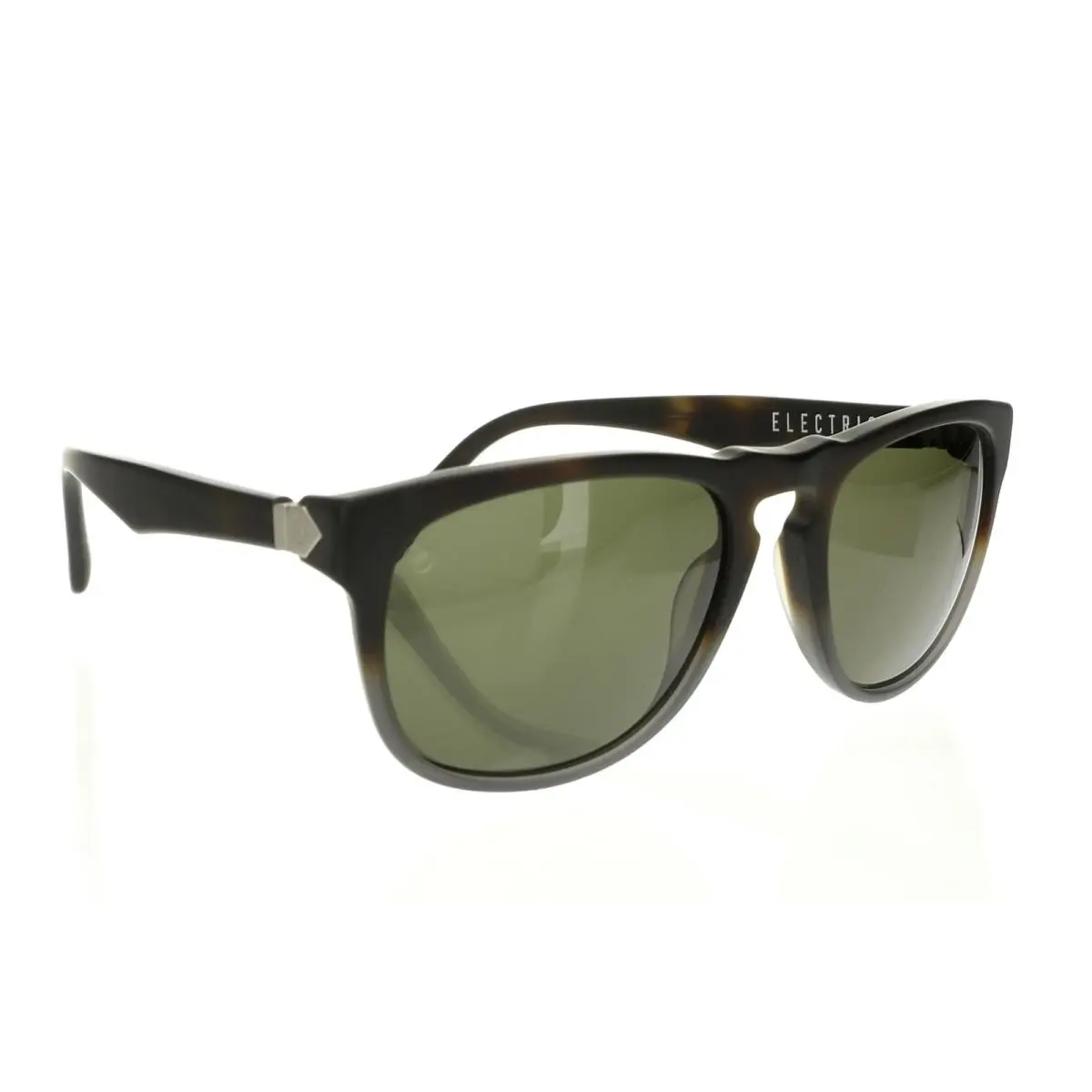 255681 Mens Leadbelly Rectangular Sunglasses Tortoise/green by Electric