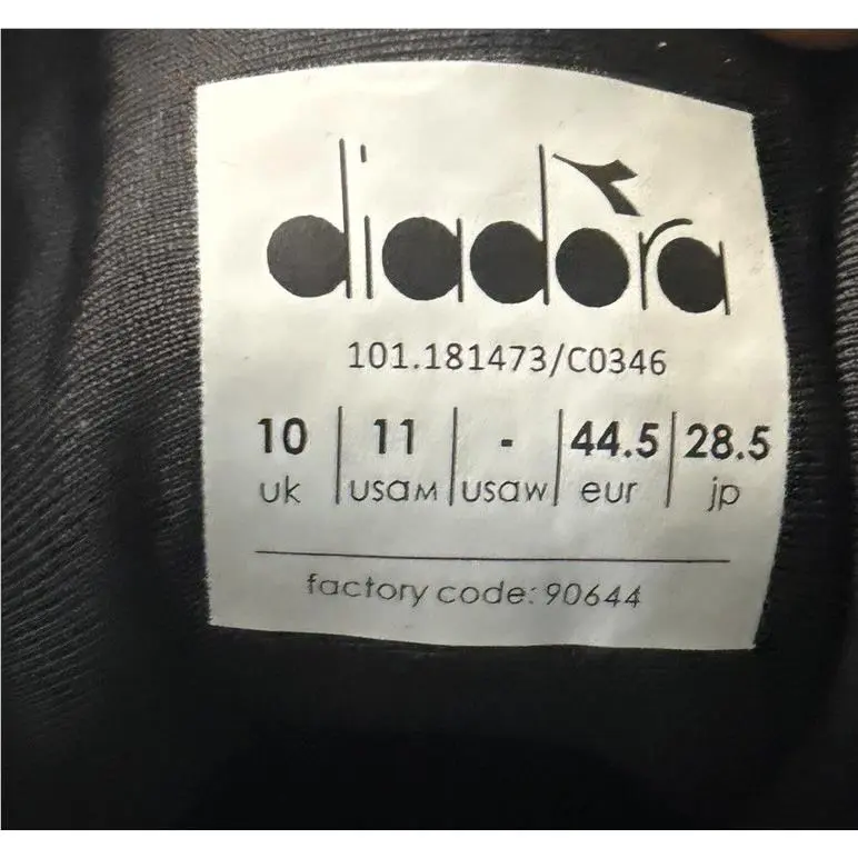Diadora shoes - Black 7