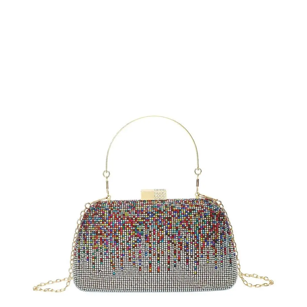 Tiffany Fred Paris Gradient Crystal Clutch Women`s Multicolor
