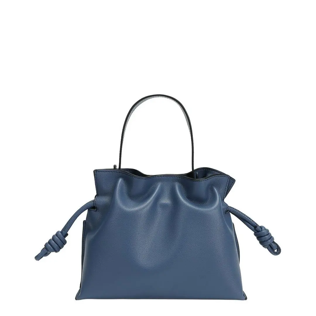 Tiffany Fred Paris 33Cm Leather Flap Tote Women`s Navy by Tiffany & Co.
