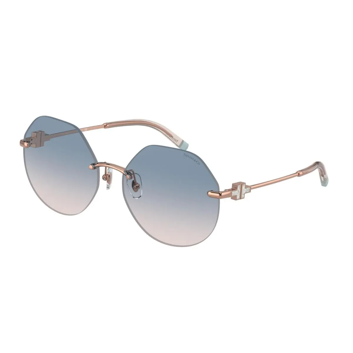 Tiffany 3077 Sunglasses 616016 Gold