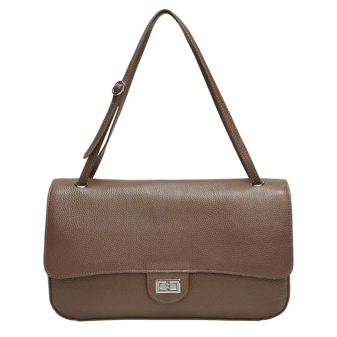 Tiffany Fred Paris 33Cm Leather Flap Tote Women`s Brown by Tiffany & Co.