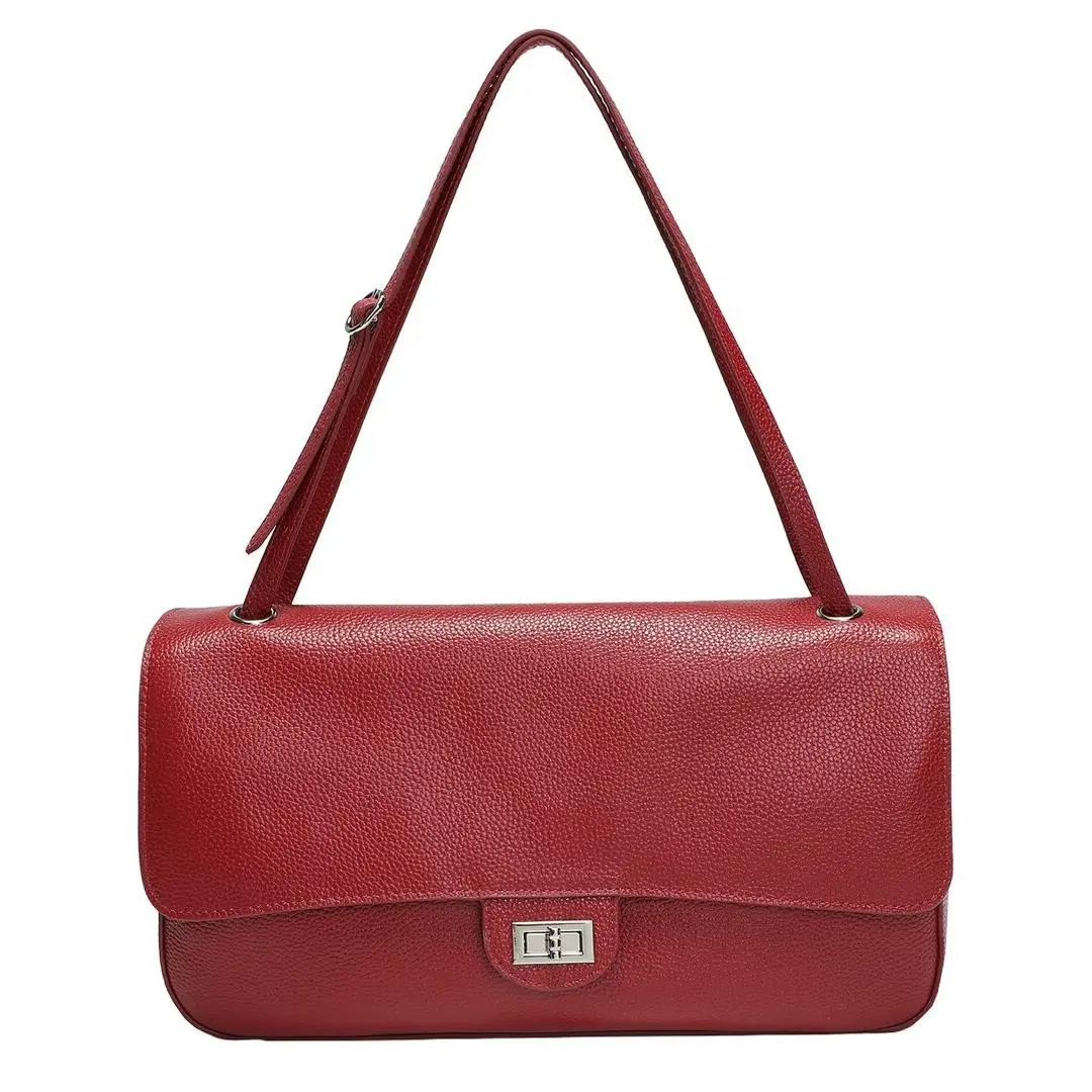 Tiffany Fred Paris 33Cm Leather Flap Tote Women`s Red by Tiffany & Co.