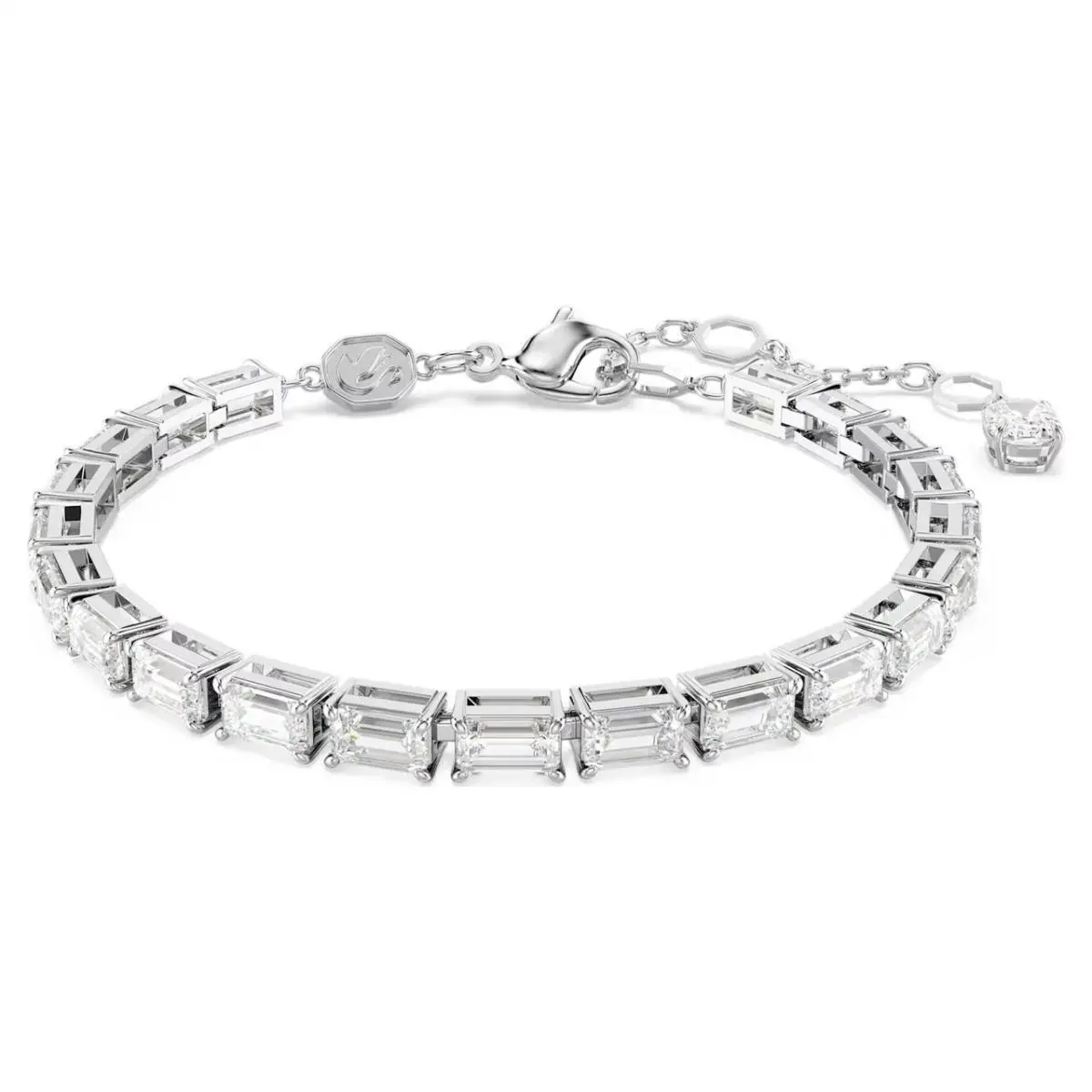 Swarovski Women`s Matrix White Crystal Bracelet 5707200