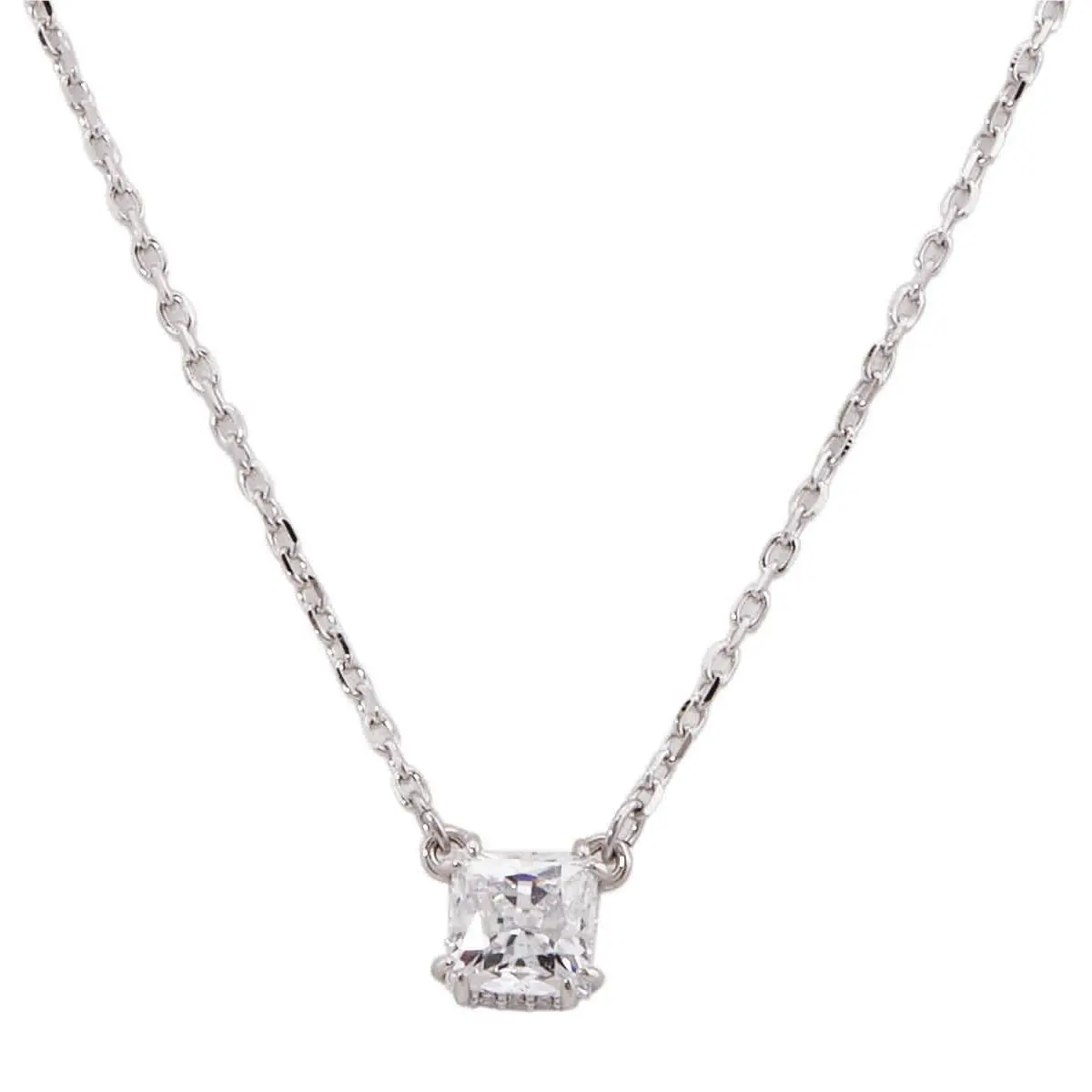 Stilla Pendant Rhodium Shiny White by Swarovski