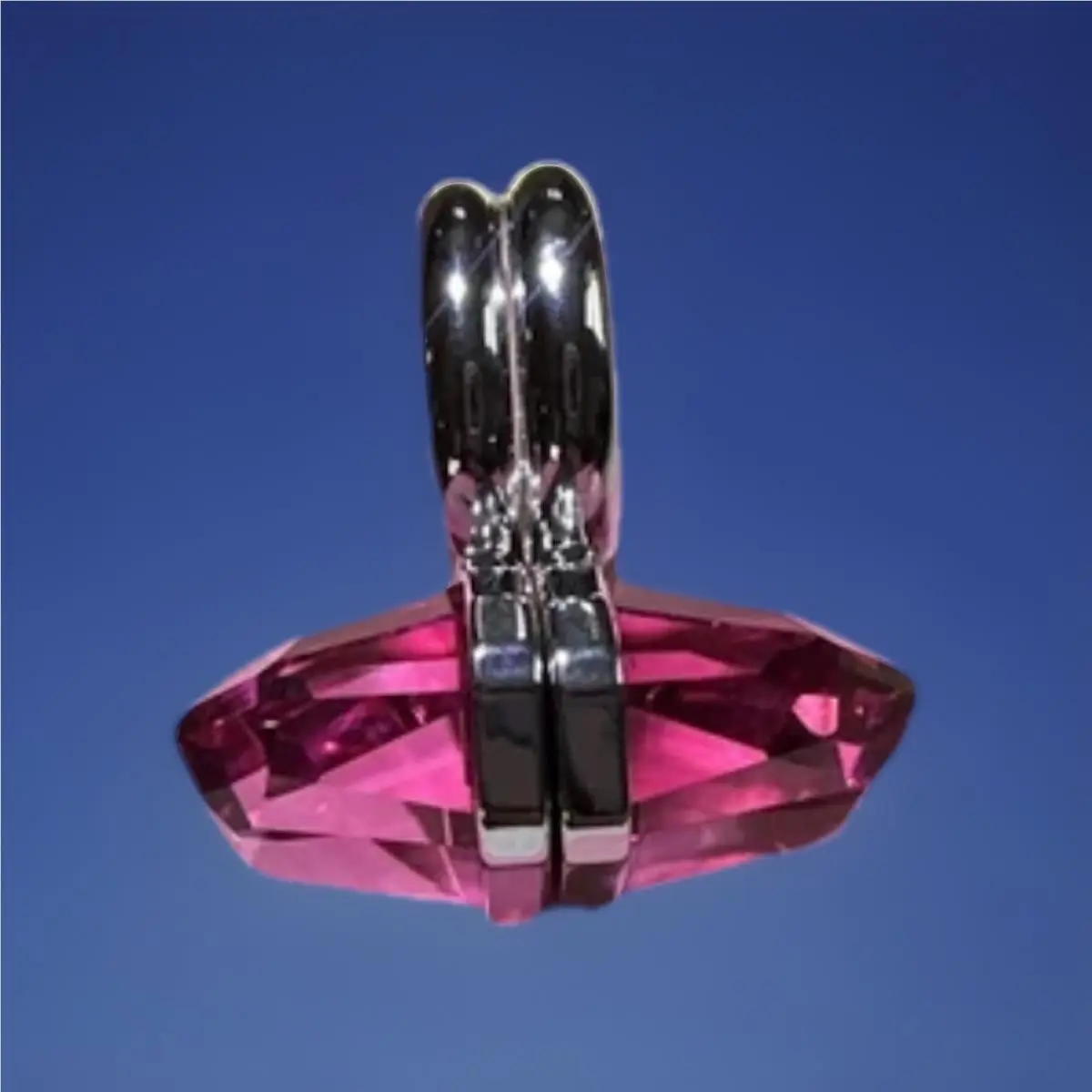 Swarovski Pink Crystal Ring Lucent 2 Piece Magnetic Ros Friendship 50 S 5