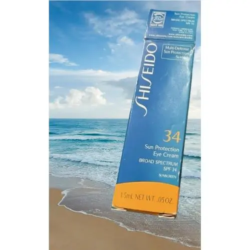 Sun Protection Eye Cream Spf 34 .6 Oz. Boxed by Shiseido