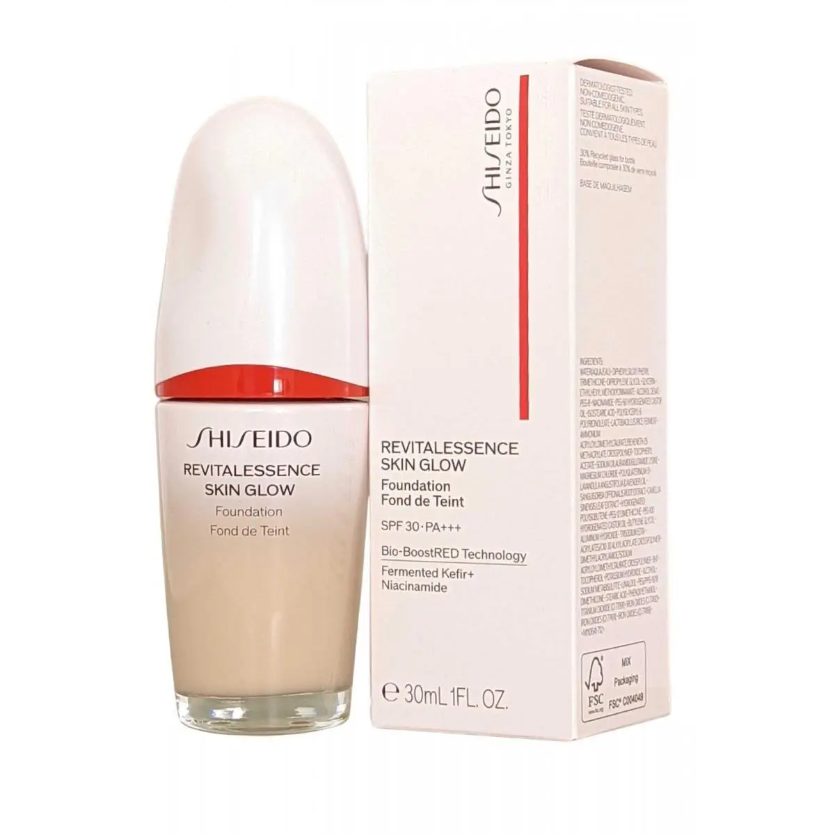 Revitalessence Skin Glow Foundation Spf 30 310 Silk 1 oz by Shiseido