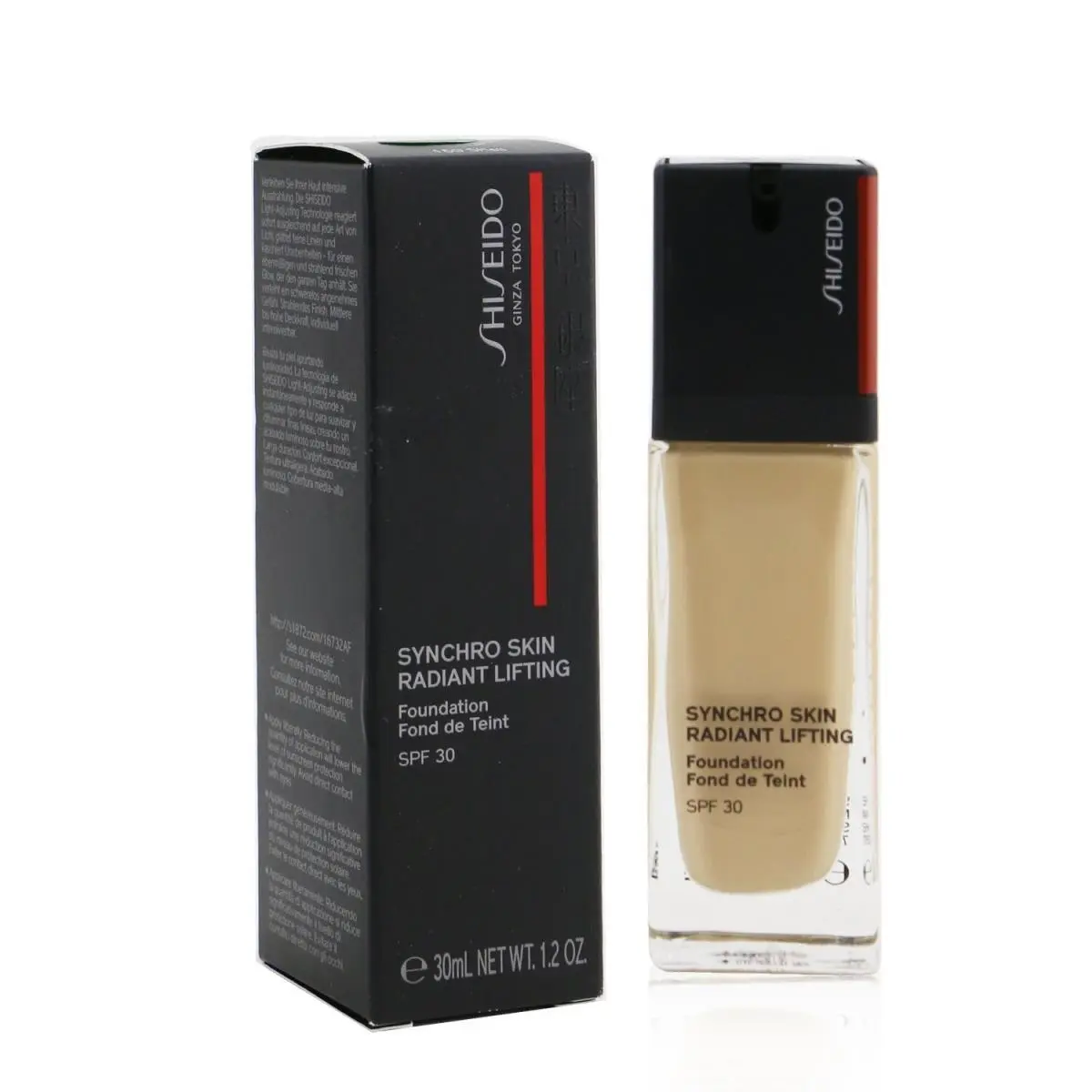 Shiseido Synchro Skin Self-refreshing Foundation SPF30 160 Shell 1 OZ