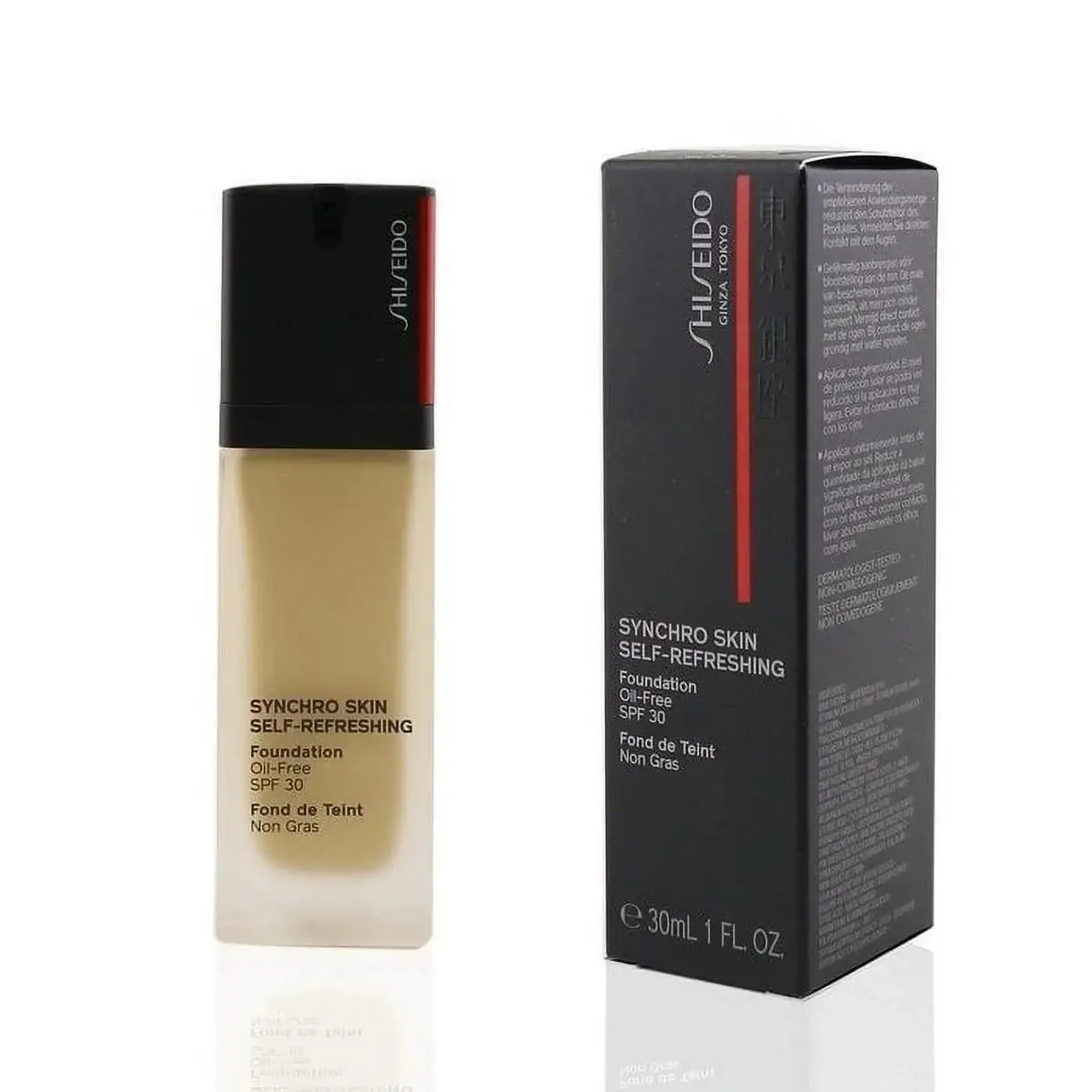 Synchro Skin Self-refreshing Foundation SPF30 310 Silk 1 OZ by Shiseido