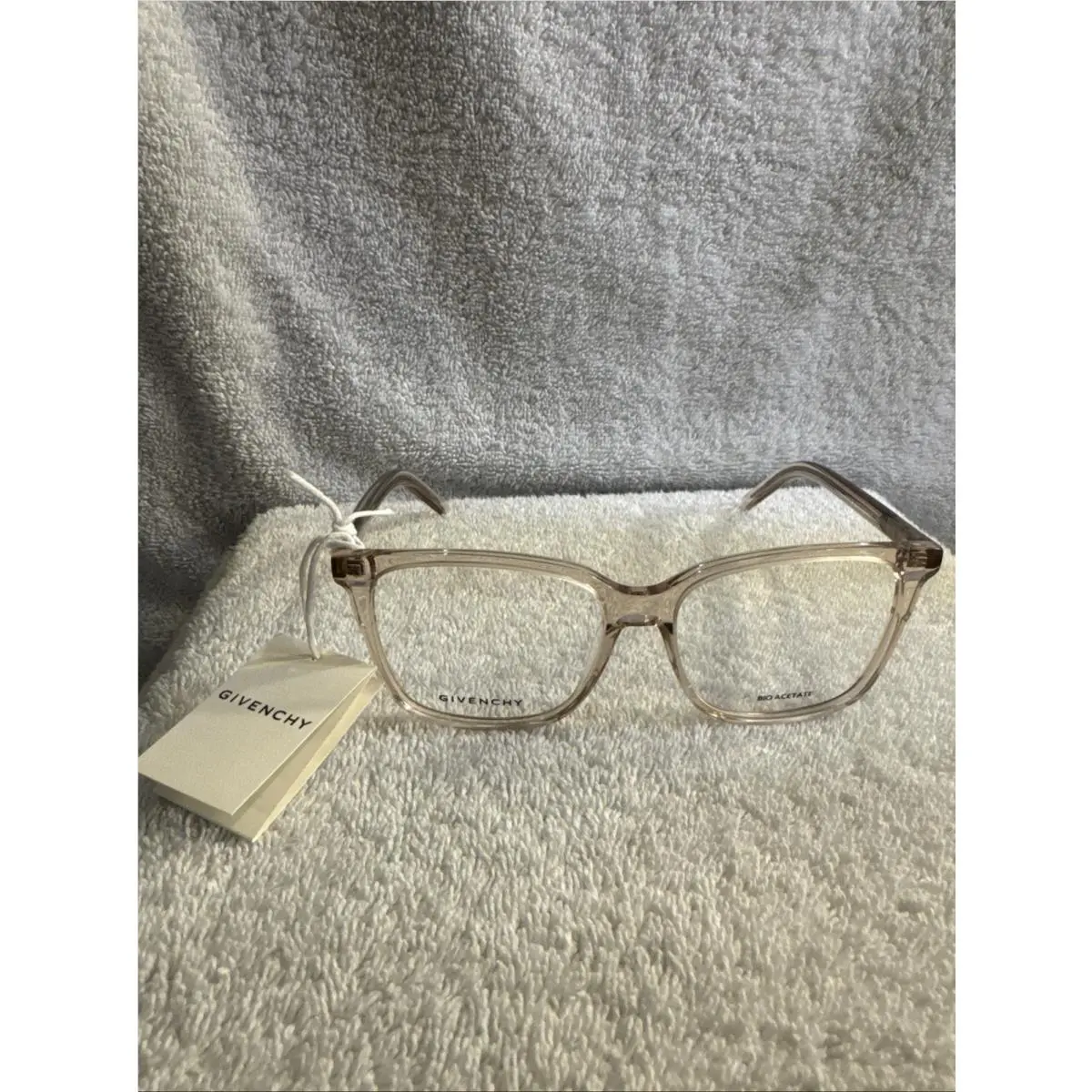 Eyeglasses Bio Acetate Shiny Transparent GV500451 057 54-15-140 Demo by Givenchy