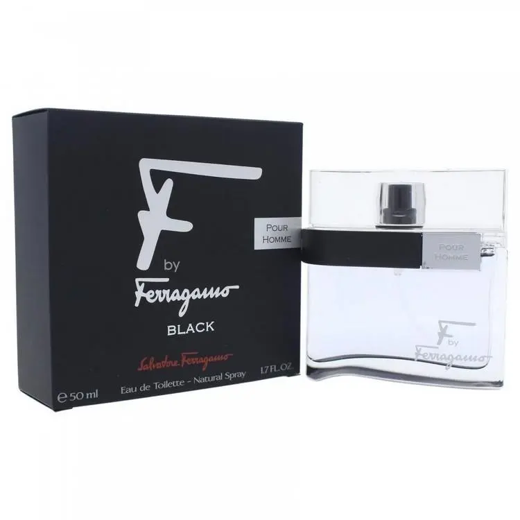 F Black  Eau De Toilette Spray 1.7 oz / e 50 ml by Salvatore Ferragamo
