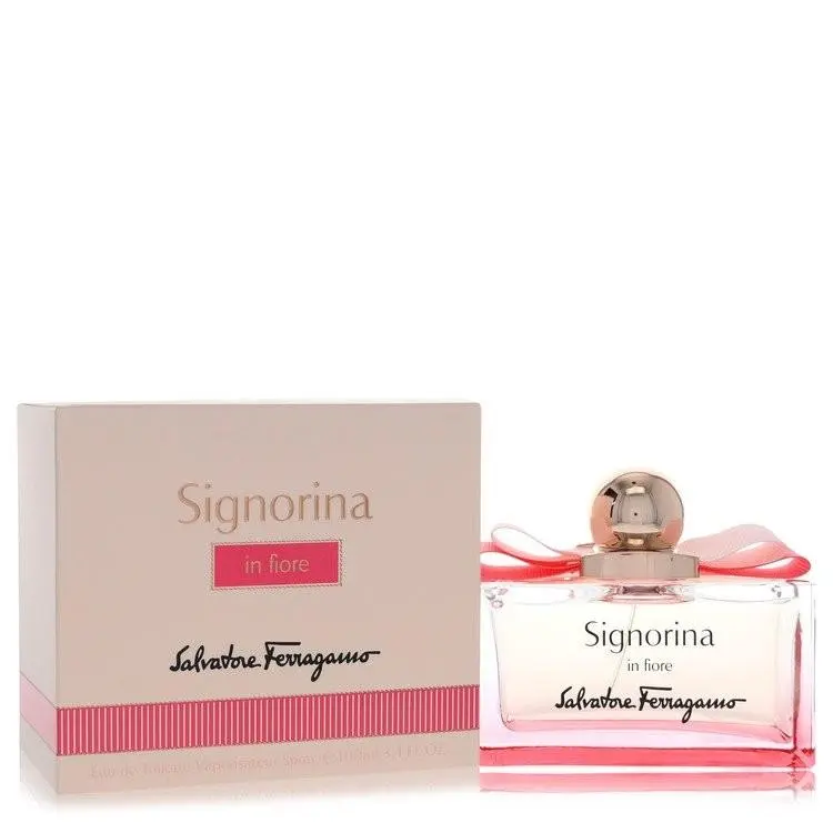 Signorina In Fiore  Edt 3.4 oz / e 100 ml by Salvatore Ferragamo