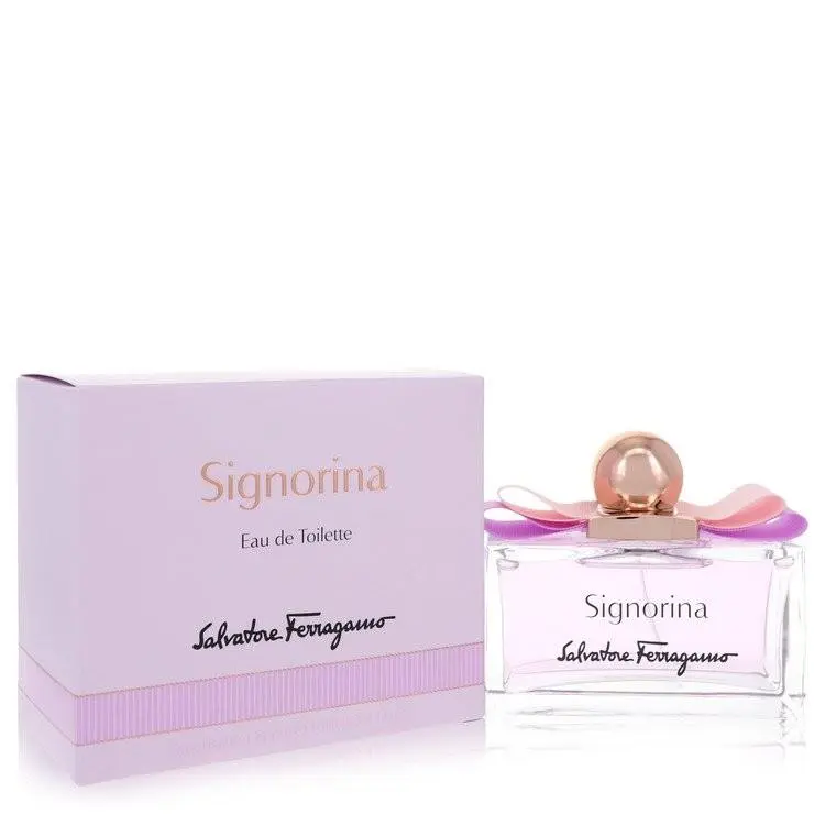 Signorina  Eau De Toilette Spray 3.4 oz / e 100 ml by Salvatore Ferragamo