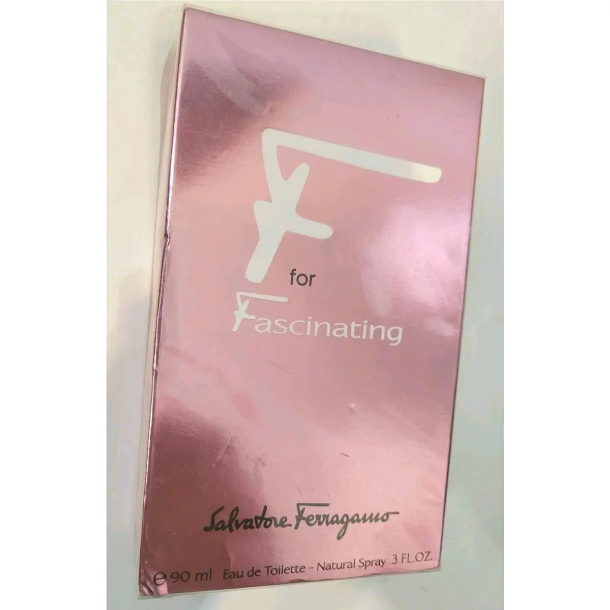 F For Fascinating by Salvatore Ferragamo Women 3 oz 90 ML Eau de Toilette Spray