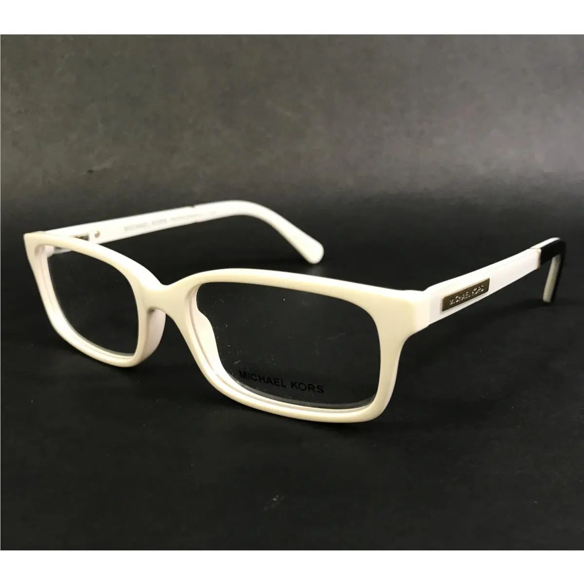 Michael Kors Eyeglasses Frames MK8006 3012 Medellin Oak White Ivory 52-16-140